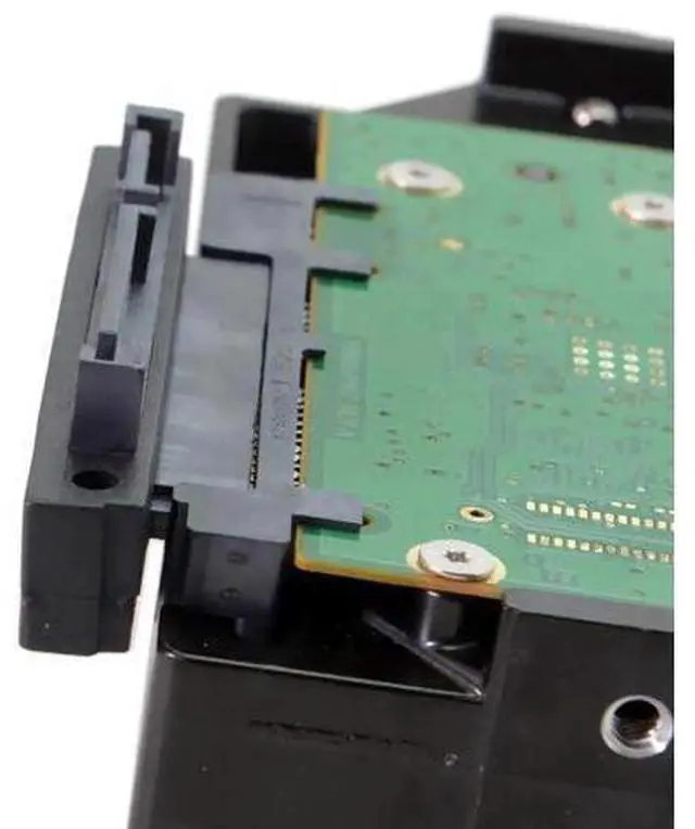 Alt view image 2 of 7 - 90 Degree Up Angled SATA 22Pin Male to Female Gender Changer Adapter for 2.5/3.5 Inch HDD & SSD