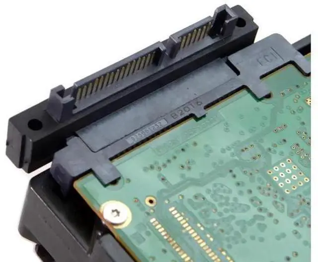 Alt view image 3 of 7 - 90 Degree Up Angled SATA 22Pin Male to Female Gender Changer Adapter for 2.5/3.5 Inch HDD & SSD