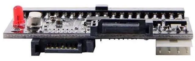 Alt view image 2 of 7 - Reversible IDE PATA 100/133 to Dual SATA 7Pin Converter for HDD