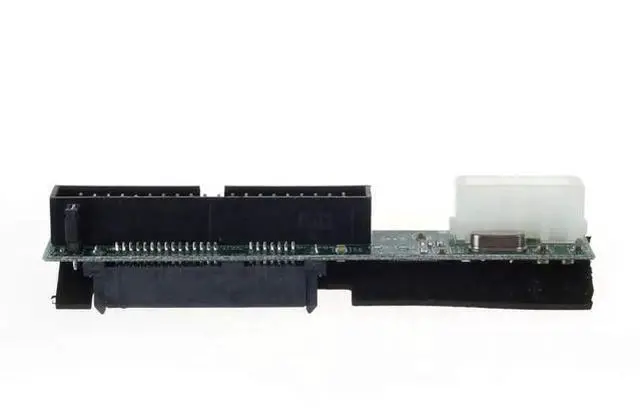 Alt view image 3 of 7 - Narrow PCB IDE PATA to SATA Converter Adapter, Parallel to Serial ATA Bridge Board for 2.5/3.5" HDD, DVD, CD-ROM, CD-RW, DVD-RAM Drives with 7+15Pin SATA Port