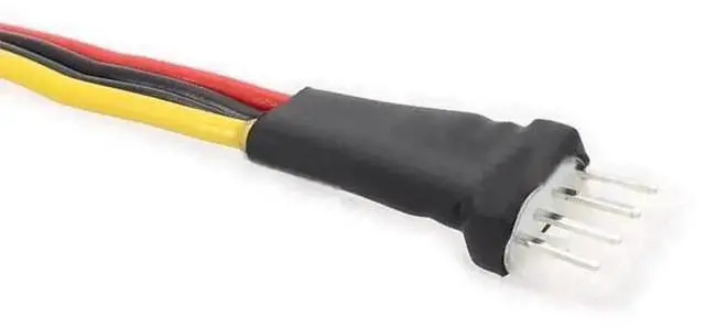 Alt view image 6 of 6 - FDD Small 4Pin Male to 15Pin SATA Female Power Cable, 18AWG Floppy Drive Power Adapter Cord