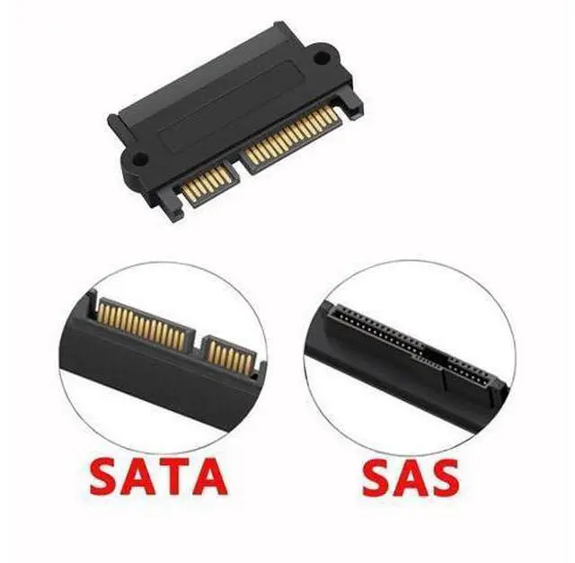 Alt view image 7 of 7 - SFF-8482 29Pin SAS to SATA 22Pin Adapter, SAS HDD to Mainboard SATA Port Converter