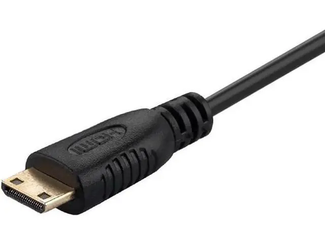 Alt view image 3 of 4 - Active Mini HDMI to VGA Video Converter Adapter with 3.5mm Audio Jack & Built-in Cable, Compatible with Graphics Cards, Tablets, Cameras and Camcorders