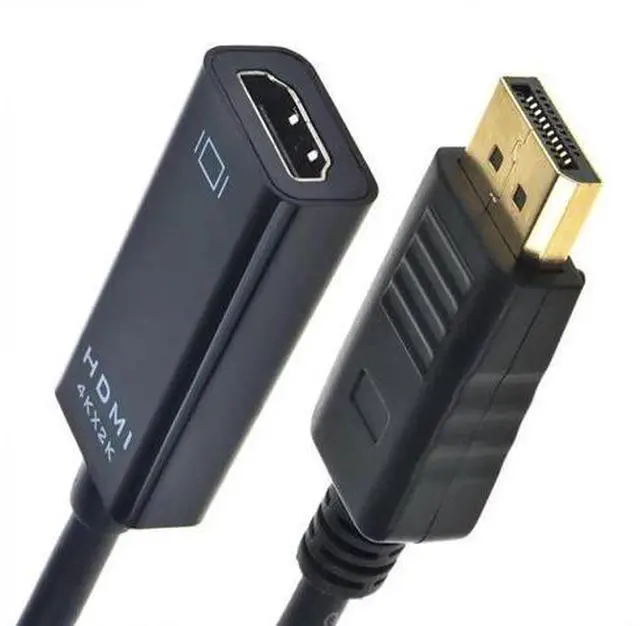 Main image of DisplayPort Male to HDMI 1.4 Female Adapter, DP to HDMI Converter Supports 4K 2K 30Hz Ultra HD for Monitor Display