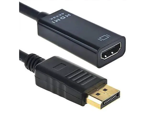 Alt view image 6 of 6 - DisplayPort Male to HDMI 1.4 Female Adapter, DP to HDMI Converter Supports 4K 2K 30Hz Ultra HD for Monitor Display