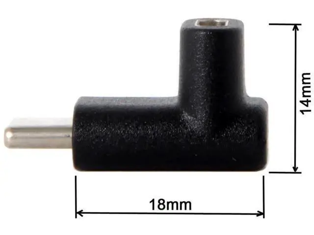 Alt view image 5 of 7 - Up & Down 90 Degree Reversible USB 3.1 Type-C Male to Female Adapter, Low Profile Elbow Extension Connector Supports Charging Data Video for Laptops & Phones