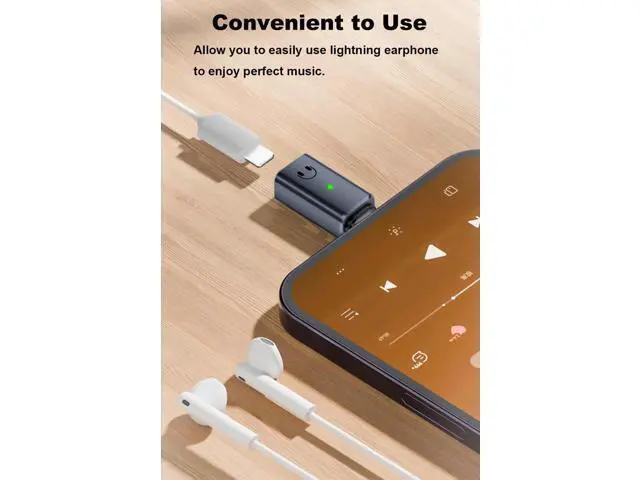 Alt view image 2 of 6 - USB C to 3.5mm Headphone Jack Adapter, Type C Audio Converter Compatible with iPhone 15/16 Series, iPad Air, Grey, No Charging/Data/Lavalier Mic Support