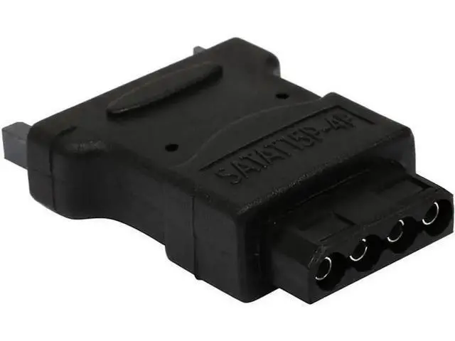 Alt view image 2 of 2 - 15Pin SATA Male to 4Pin IDE Molex LP4 Female Power Adapter Cable, SATA to Molex Converter for ATX EPS PSU IDE Hard Drive DVD Optical Drive