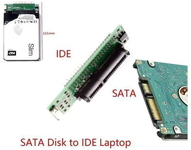 Alt view image 5 of 7 - 2.5" SATA HDD to 44Pin IDE/PATA Laptop Converter Adapter