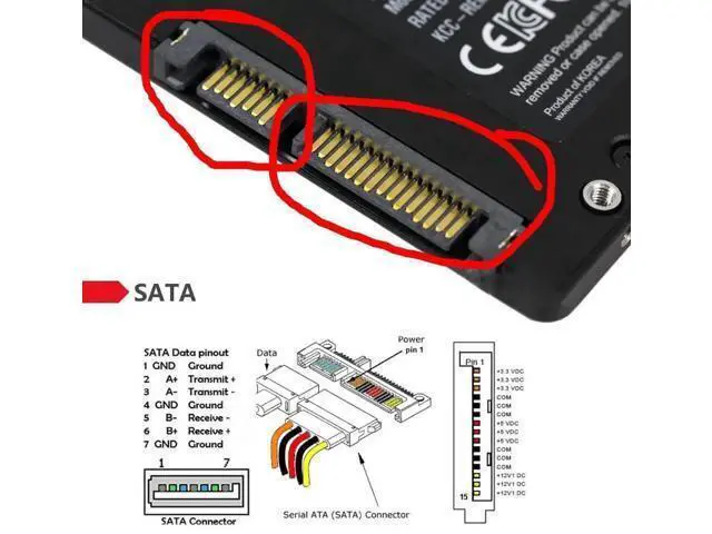 Alt view image 2 of 6 - 68Pin mSATA SSD to 2.5" SATA3 6Gbps PCB Adapter