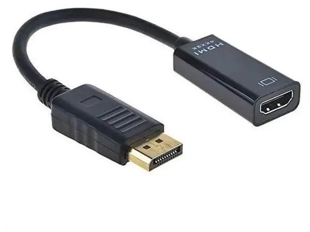 Alt view image 3 of 6 - DisplayPort Male to HDMI 1.4 Female Adapter, DP to HDMI Converter Supports 4K 2K 30Hz Ultra HD for Monitor Display
