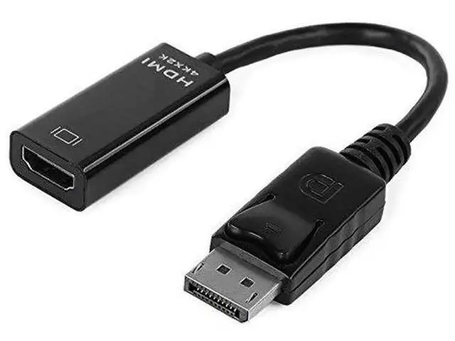 Alt view image 4 of 6 - DisplayPort Male to HDMI 1.4 Female Adapter, DP to HDMI Converter Supports 4K 2K 30Hz Ultra HD for Monitor Display