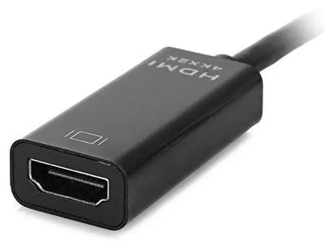 Alt view image 5 of 6 - DisplayPort Male to HDMI 1.4 Female Adapter, DP to HDMI Converter Supports 4K 2K 30Hz Ultra HD for Monitor Display
