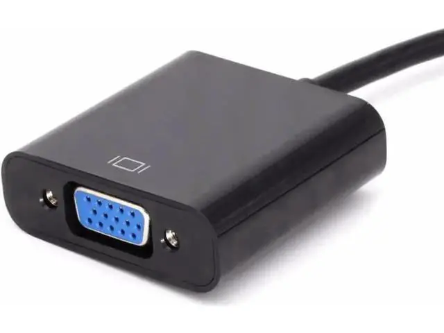 Alt view image 5 of 5 - 25CM Active Dual Link DVI-D 24+1 Male to VGA Female DAC Converter Cable, Digital to Analog Video Adapter Support 1080P
