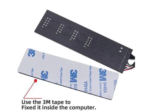 Alt view image 7 of 7 - USB 2.0 9/10Pin Header 1 to 4 Splitter Cable with IDE 5V Power Connector, Internal Port Multiplier Hub for PC