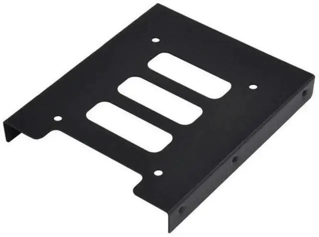 Main image of 2.5 to 3.5 Inch Hard Drive Mounting Bracket, Metal Hard Disk Frame SSD Adapter Tray, Desktop PC 2.5" SSD/HDD to 3.5" Drive Bay Conversion Bracket