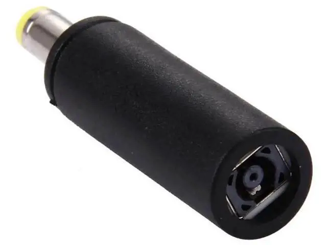 Alt view image 2 of 3 - Black DC Power Adapter Converter, 4.5×3.0mm Female to 5.5×2.1mm Male for Laptops