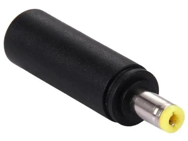 Alt view image 3 of 3 - Black DC Power Adapter Converter, 4.5×3.0mm Female to 5.5×2.1mm Male for Laptops