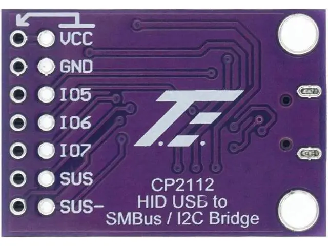 Alt view image 2 of 2 - CP2112 Evaluation Kit USB to SMBus I2C Debug Board Micro USB 2.0 for CCS811 Sensor
