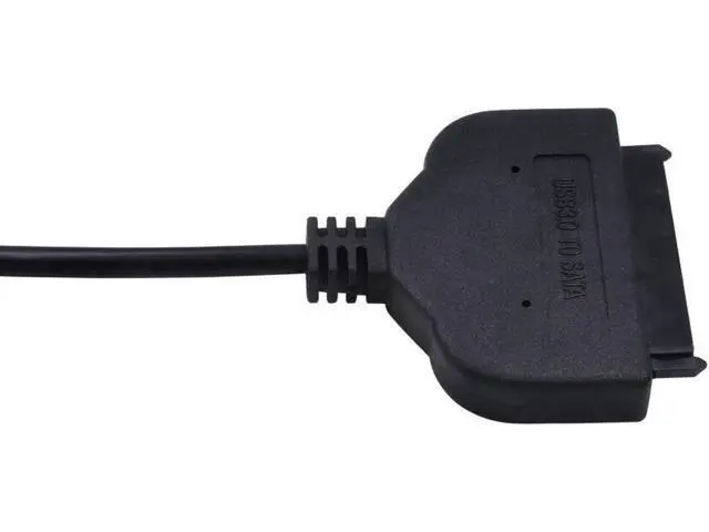 Alt view image 3 of 6 - Cabo Adaptador USB 3.0 para SATA HDD com Alimentação Molex, Conversor USB para Disco Rígido SATA 2.5"/3.5"