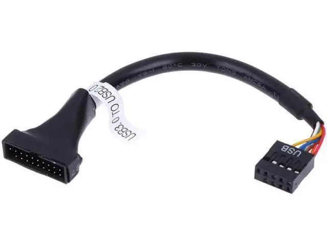 Alt view image 7 of 7 - 2 Pack Motherboard USB 3.0 20Pin to USB 2.0 9Pin Header Adapter Cable, Bidirectional Mainboard Internal Header Bridge Converter