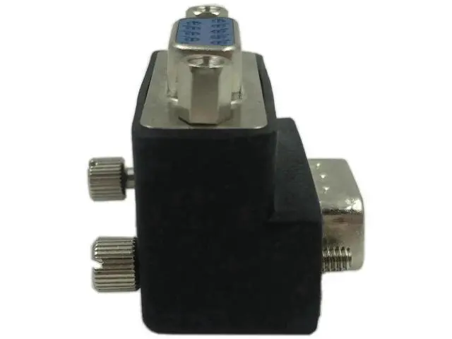 Alt view image 3 of 6 - DB9 9Pin RS232 Male to Female Serial Gender Changer Adapter Coupler Extension Connector