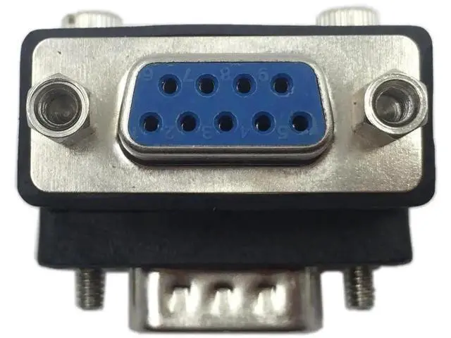 Alt view image 5 of 6 - DB9 9Pin RS232 Male to Female Serial Gender Changer Adapter Coupler Extension Connector