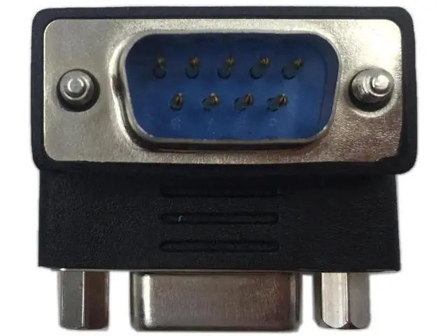 Alt view image 6 of 6 - DB9 9Pin RS232 Male to Female Serial Gender Changer Adapter Coupler Extension Connector