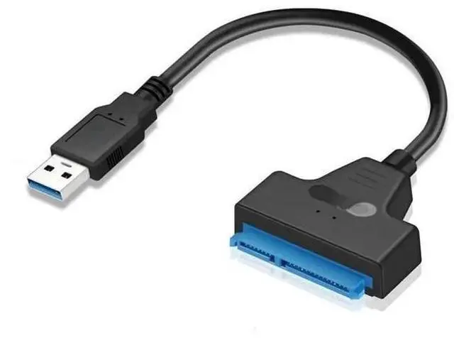 Main image of SATA to USB 3.0 Adapter Cable, 6Gbps 22Pin SATA III Cord for 2.5 Inch SATA HDD & SSD