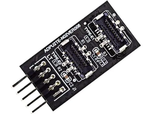 Alt view image 3 of 6 - Motherboard USB 2.0 9Pin Header to Dual USB 3.2 Type-E Key-A Front Panel Splitter Cable, 6 Inch Internal Extension Adapter, 9Pin Header to 2 USB 3.2 Type-E Motherboard Connectors