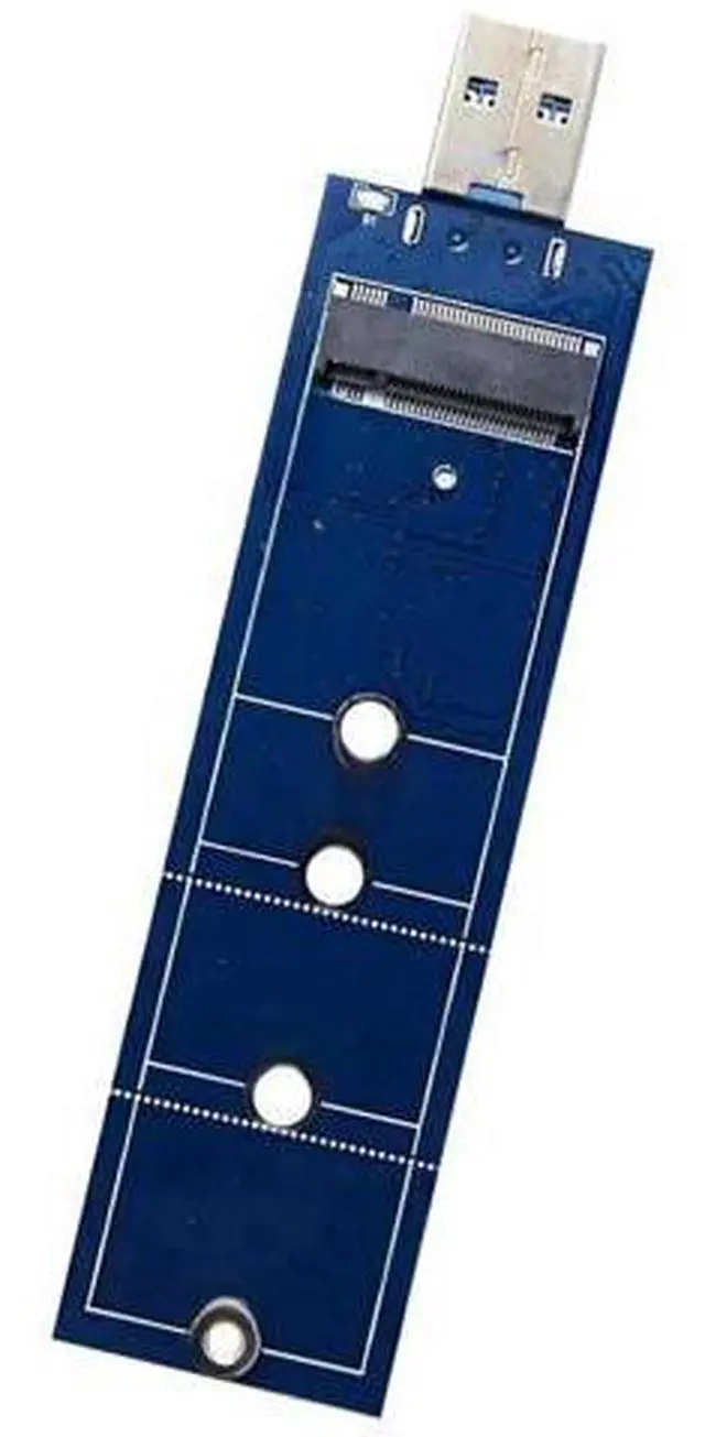 Main image of M.2 NGFF SATA SSD to USB 3.0 Adapter, B Key M2 Reader Card Compatible with 2230 2242 2260 2280 Size SATA Protocol M.2 Solid State Drives