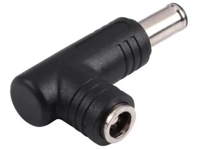 Alt view image 3 of 5 - 240W DC Barrel Adapter, 6.0×1.4mm Male to 5.5×2.5mm Female Power Tip Converter Plug