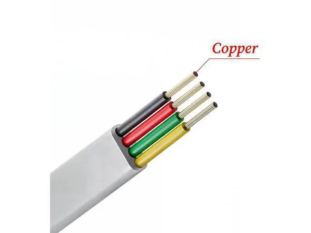 Alt view image 4 of 7 - 2 Pack White RJ11 6P4C Telephone Splitter, 1 Male to Dual Female 2-Way Landline Phone Jack Separator Adapter for Phones & Fax Machines