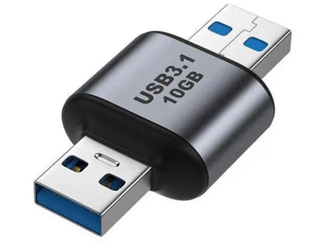 Alt view image 4 of 7 - USB 3.0/3.1 Type A Male to Male Data Adapter, 10Gbps High Speed USB A to A Extension Cable Connector for Laptop Desktop PC Peripherals