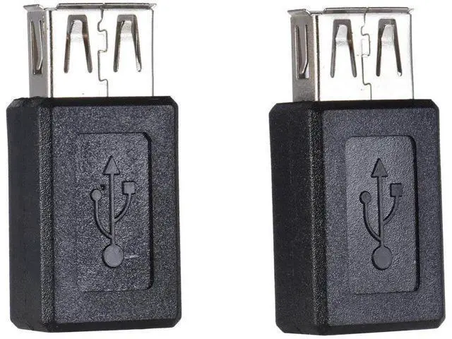 Alt view image 4 of 7 - 3 Pack USB 2.0 A Female to Micro USB Female Adapter Converter, Bidirectional Connector for Charging & Data Sync