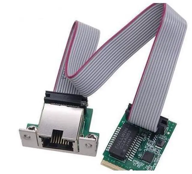 Alt view image 3 of 3 - M.2 A+E Key 2.5G Ethernet LAN Card, RTL8125BG Chip M2 A/E to RJ45 COM Port Network Adapter, 2.5G/1G/100Mbps Gigabit NIC for Desktop PC