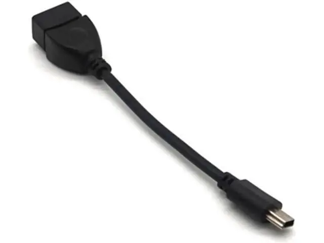 Alt view image 6 of 7 - 3 Pack Mini USB 5Pin Male to USB2.0 A Female OTG Adapter Cable for Phones, Tablets, Cameras & MP3/MP4 Players