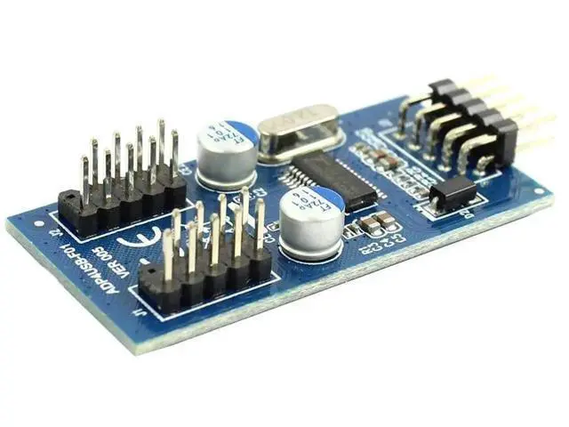 Alt view image 6 of 7 - 30cm USB2.0 9Pin Motherboard Header Splitter Cable, 1 to 2 Internal USB Extension Adapter