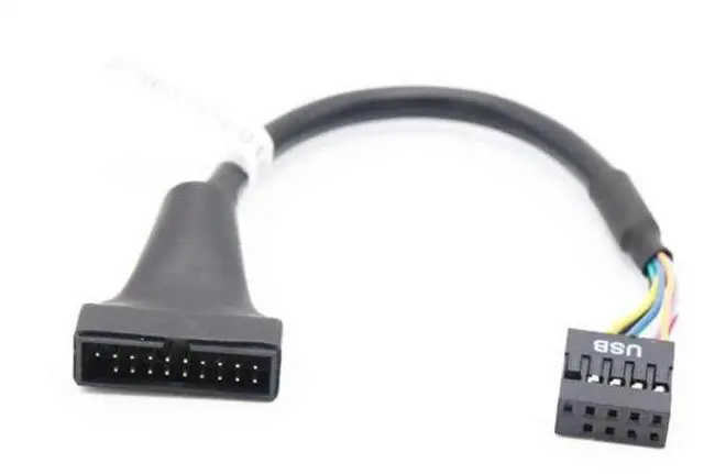 Main image of USB3.0 20Pin Female to USB2.0 9Pin Female Header Adapter Cable, Mainboard Internal Converter Cord for Desktop PC