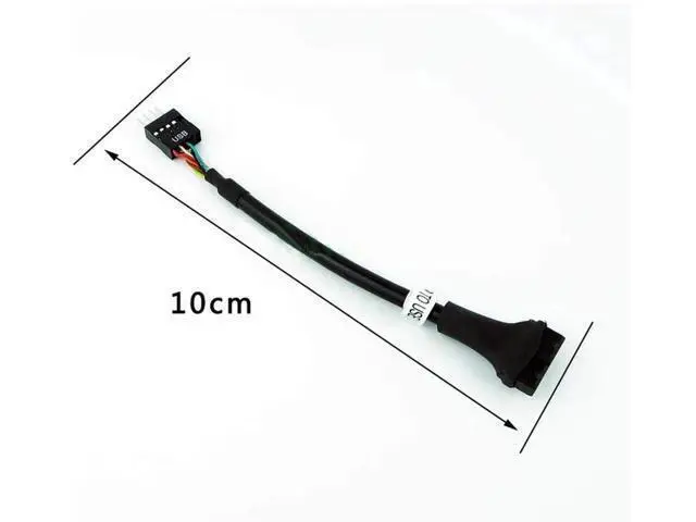 Alt view image 4 of 4 - USB3.0 20Pin Female to USB2.0 9Pin Female Header Adapter Cable, Mainboard Internal Converter Cord for Desktop PC