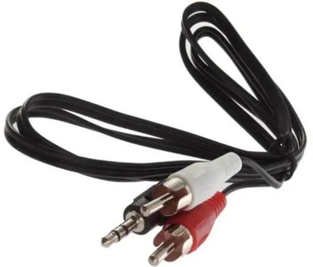 Main image of 1 Pack 1.2M 3.5mm Male to Dual RCA Male Y Splitter Stereo Audio Cable Adapter Converter