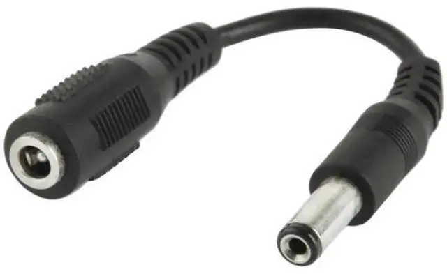 Main image of 12cm DC Power Adapter Cable, 5.5x2.5mm Male Barrel Plug to 3.5mm Female Jack Converter Cord