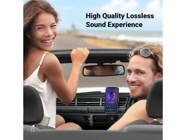 Alt view image 6 of 7 - UGREEN Bluetooth 5.4 3.5mm AUX Audio Receiver with Noise Cancelling Mic, Wireless Car Aux Bluetooth Adapter for Vehicle Stereo Home Wired Speaker Amplifier, 15H Long Play Battery Life