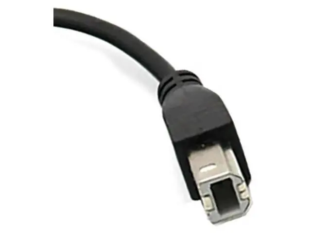 Alt view image 2 of 3 - Micro USB Male to USB 2.0 Type-B Male OTG Data Cable for Phone, Tablet & Printer