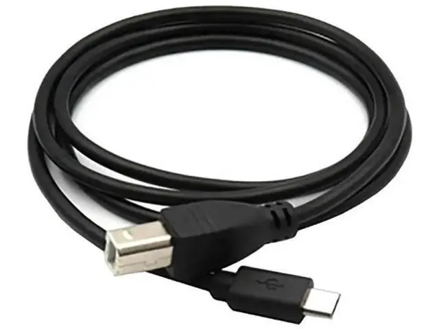 Alt view image 3 of 3 - Micro USB Male to USB 2.0 Type-B Male OTG Data Cable for Phone, Tablet & Printer