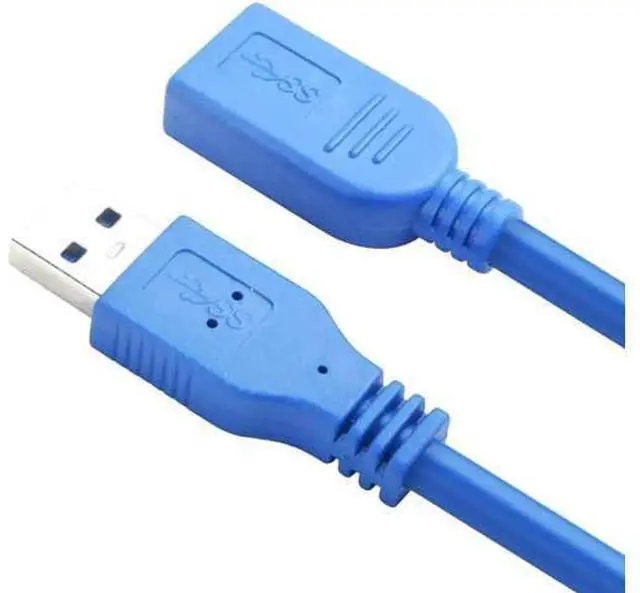 Main image of 5ft USB 3.0 Extension Cable, A-Male to A-Female High Speed Cord for Flash Drive, Hard Drive, Keyboard, Mouse, Printer & Camera