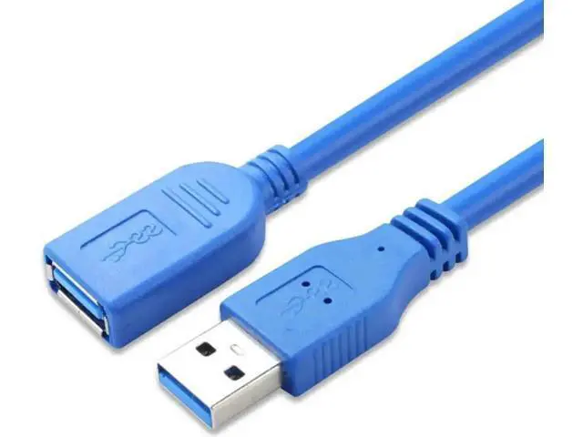 Alt view image 2 of 6 - 5ft USB 3.0 Extension Cable, A-Male to A-Female High Speed Cord for Flash Drive, Hard Drive, Keyboard, Mouse, Printer & Camera