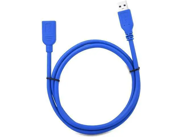 Alt view image 4 of 6 - 5ft USB 3.0 Extension Cable, A-Male to A-Female High Speed Cord for Flash Drive, Hard Drive, Keyboard, Mouse, Printer & Camera