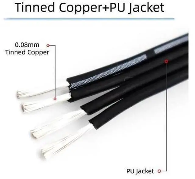 Alt view image 3 of 7 - 13cm Ultra Thin FPC Flat USB2.0 Type-A Male to Mini USB 5Pin Male Data Cable for FPV, Storage & Mobile Devices