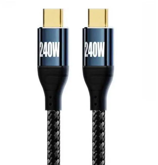 Alt view image 6 of 7 - 1.0M USBC Male to Male Cable | 240W(48V/5A) PD Fast Charging, USB2.0 480Mbps Data Transfer
